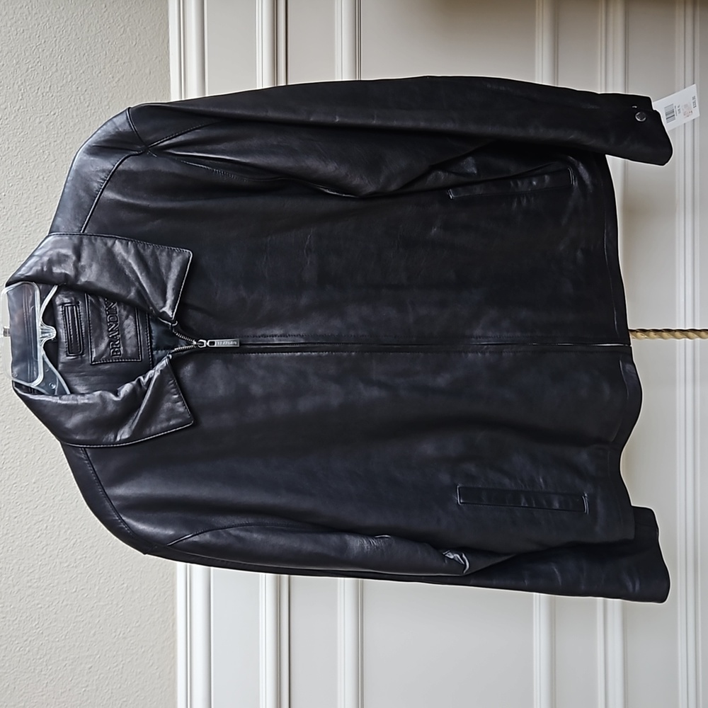 NWOT Brandini Leather Jacket
